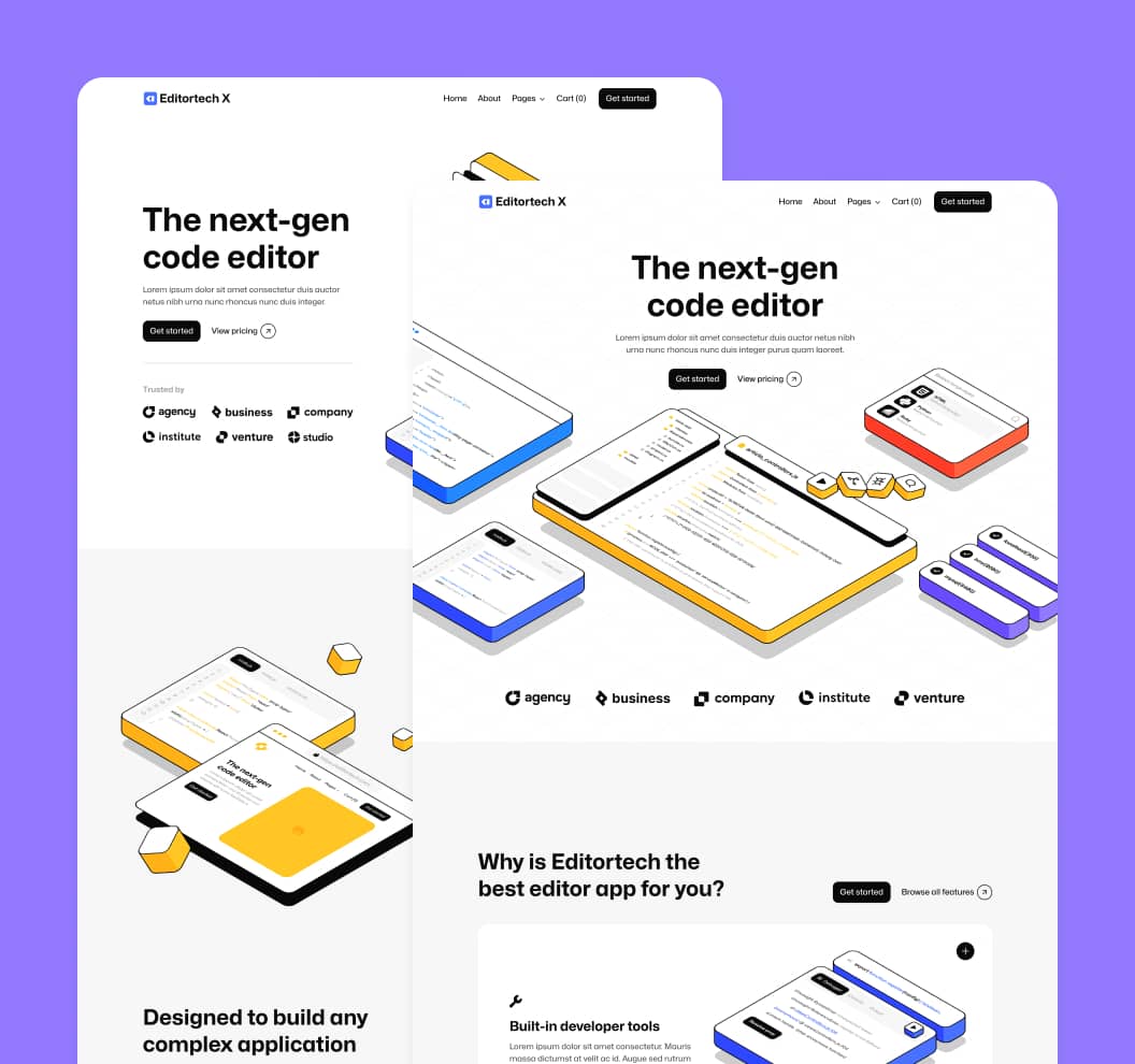 Gurukul Network - Pages Included - Tech App Webflow Template