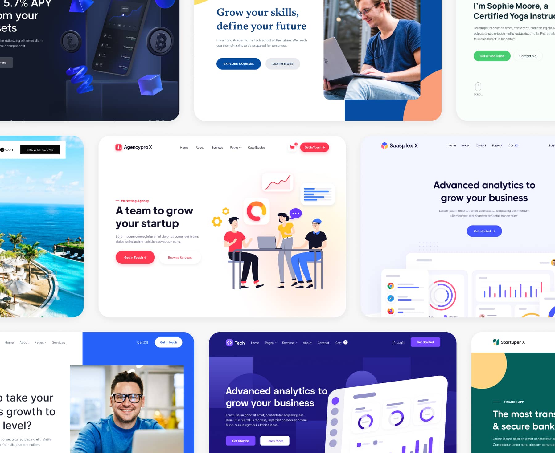 Gurukul Network - More Webflow Templates - Tech App Webflow Template